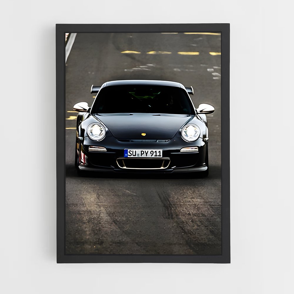 Poster splendide voiture GT RS – affiche Porsche (vue 2)